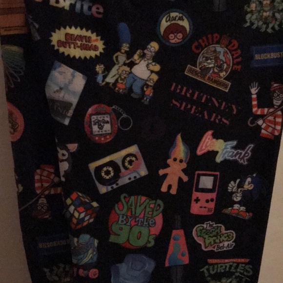 90’s Themed Leggings - Picture 1 of 3